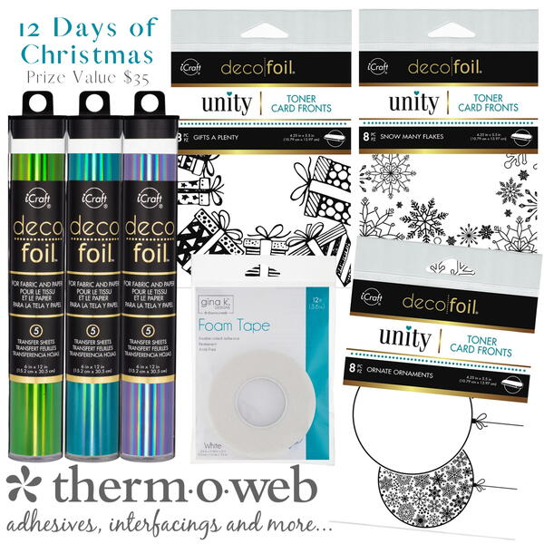 Therm O Web Winter Fairytale Fast Foiled Card Supplies Giveaway Therm O Web Winter Fairytale Fast Foiled Card Supplies Giveaway