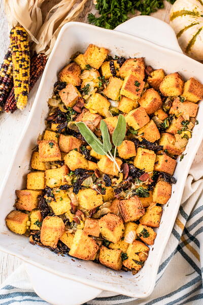 Savory Cornbread Dressing Savory Cornbread Dressing