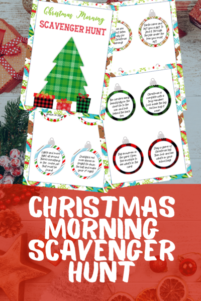 Printable Christmas Scavenger Hunt Printable Christmas Scavenger Hunt