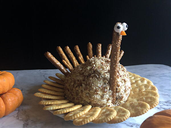Turkey Cheese Ball Turkey Cheese Ball