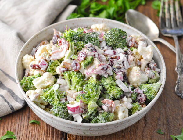 Broccoli Cauliflower Salad Broccoli Cauliflower Salad