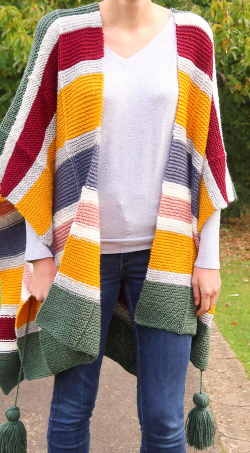 Watercolor Poncho Watercolor Poncho