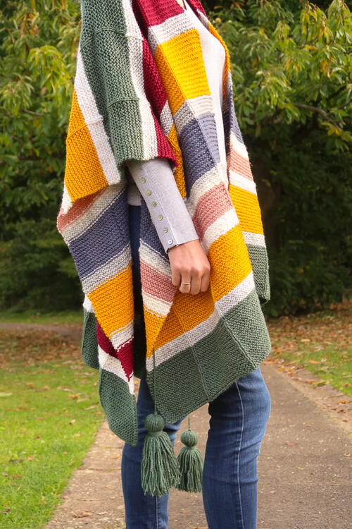 Watercolor Poncho Watercolor Poncho