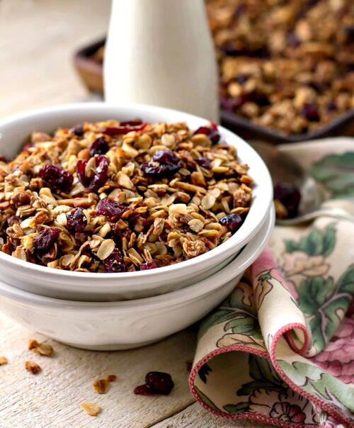 Cranberry Orange Granola Cranberry Orange Granola