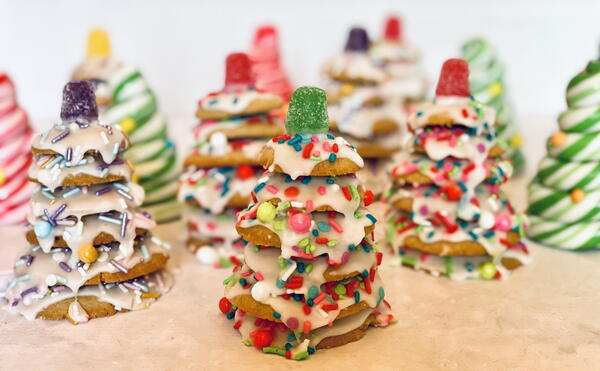 Christmas Tree Sugar Cookies Christmas Tree Sugar Cookies