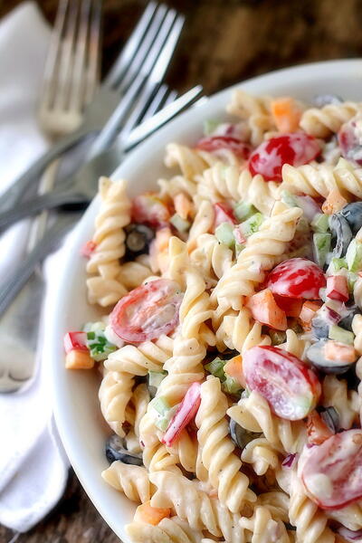 Lemon Pepper Pasta Salad Lemon Pepper Pasta Salad