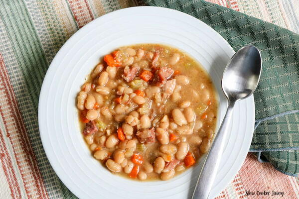 Slow Cooker Bean Soup Slow Cooker Bean Soup