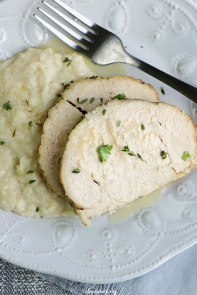 Slow Cooker Turkey Breast Slow Cooker Turkey Breast