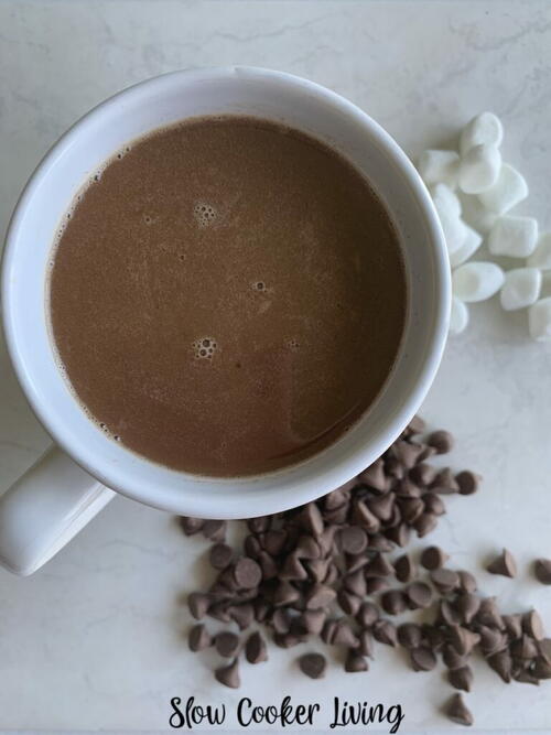 Slow Cooker Hot Chocolate Slow Cooker Hot Chocolate