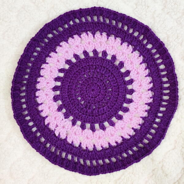 Quick Pastel Doily Quick Pastel Doily