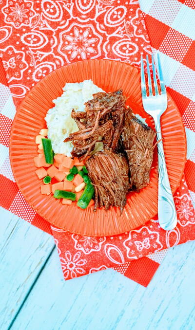 Slow Cooker Pot Roast Mississippi Style Slow Cooker Pot Roast Mississippi Style