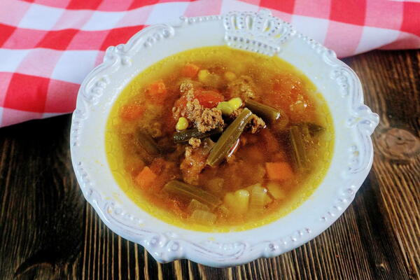 Quick And Easy Instant Pot Hamburger Soup Quick And Easy Instant Pot Hamburger Soup