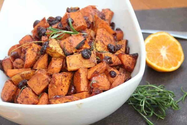 Rosemary Sweet Potatoes With Orange Rosemary Sweet Potatoes With Orange