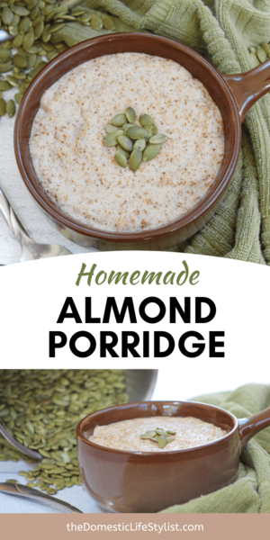 Creamy Almond Porridge Creamy Almond Porridge