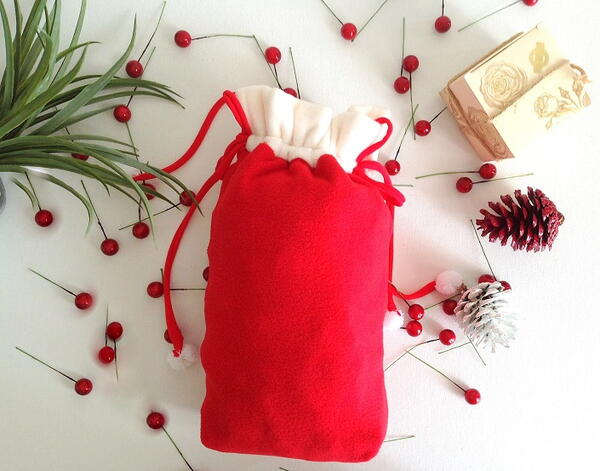 Easy Santa Sack Sewing Pattern Easy Santa Sack Sewing Pattern