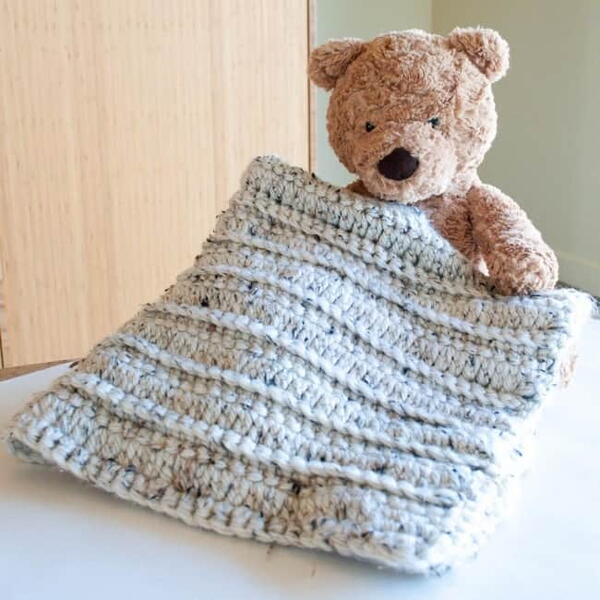 Textured Ridges Baby Blanket Textured Ridges Baby Blanket
