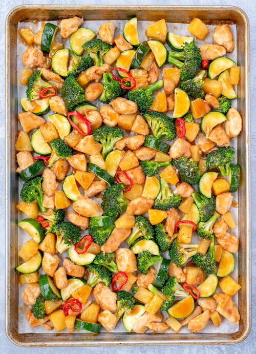 Baked Teriyaki Chicken Sheet Pan Chicken Dinner Baked Teriyaki Chicken Sheet Pan Chicken Dinner