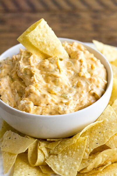 Slow Cooker Green Chili Chicken Queso Slow Cooker Green Chili Chicken Queso