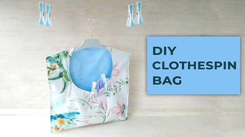 Easy Vintage Clothespin Bag Easy Vintage Clothespin Bag
