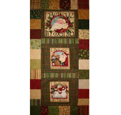 I Believe in Santa Wall Hanging I Believe in Santa Wall Hanging