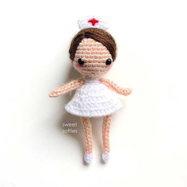 Nurse Pixie Doll