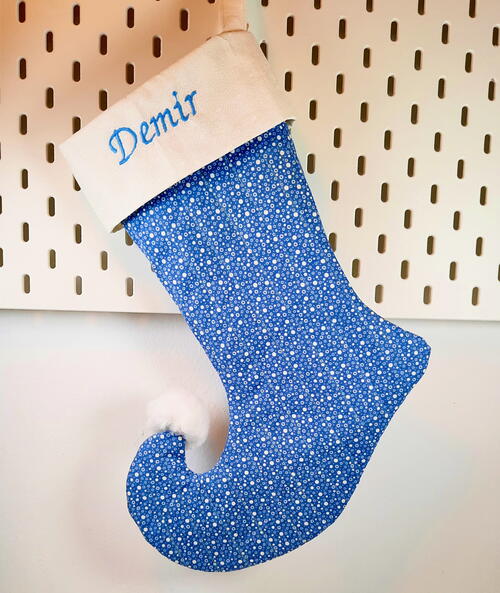 Elf Christmas Stocking Elf Christmas Stocking