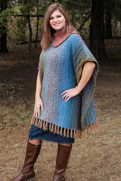 Mountain Trail Tweed Poncho Mountain Trail Tweed Poncho