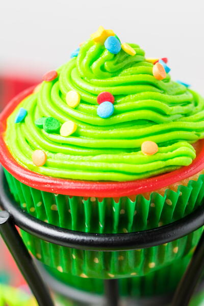 Christmas Tree Cupcakes Christmas Tree Cupcakes