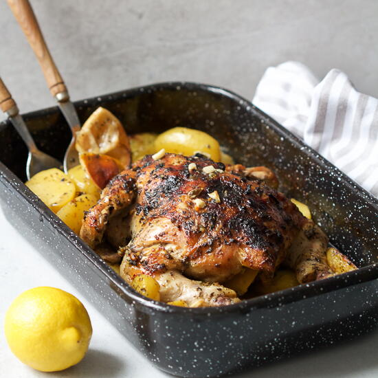 Oven Lemon Chicken Oven Lemon Chicken