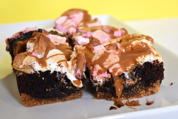 Biscoff Smores Brownies Biscoff S’mores Brownies
