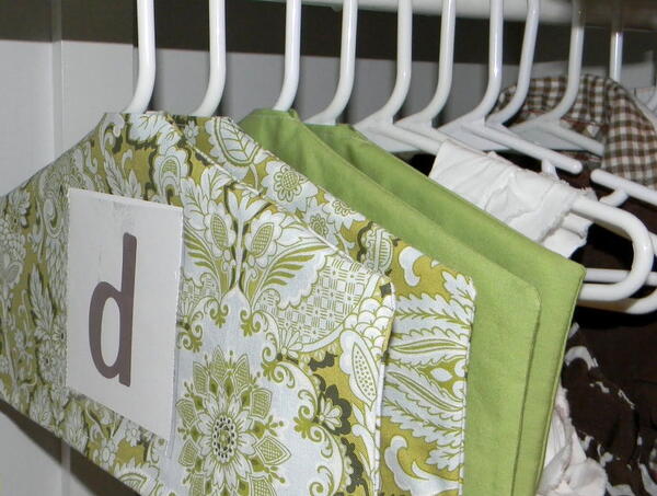 DIY Hanging Closet Dividers DIY Hanging Closet Dividers