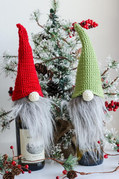 Gnome Bottle Topper Gnome Bottle Topper