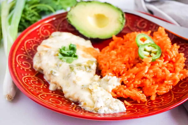 Easy Chicken Chile Verde Easy Chicken Chile Verde