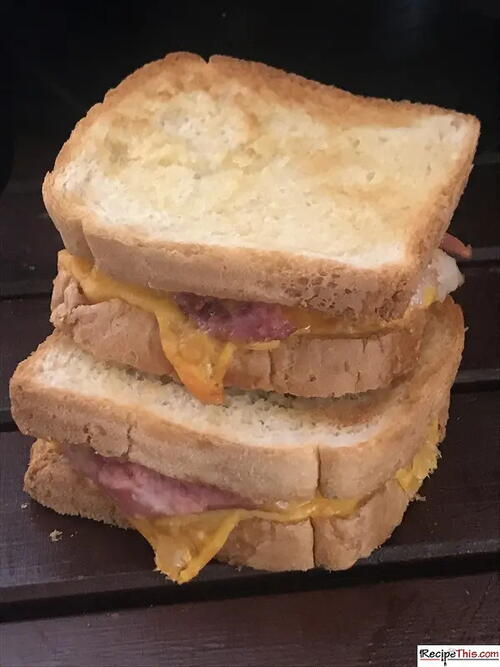 Air Fryer Ham Cheese Sandwich Air Fryer Ham & Cheese Sandwich