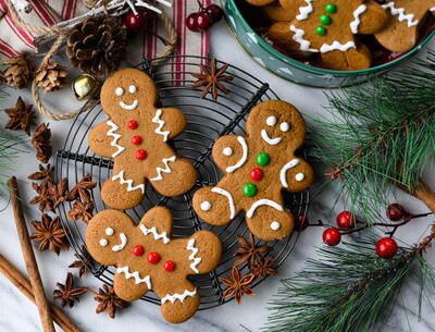 Soft Gingerbread Man Cookies