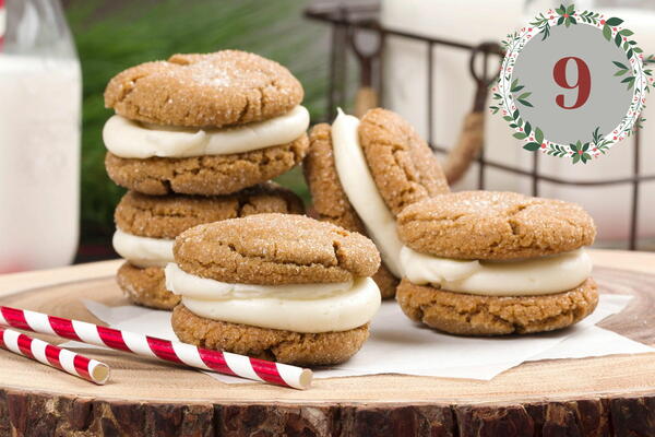Gingerbread Cream Cookies Gingerbread Cream Cookies