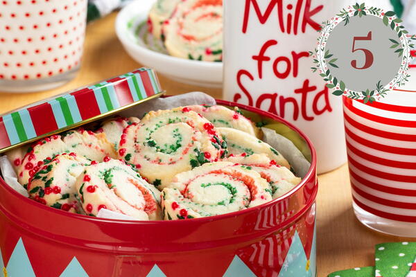 Santa's Swirl Cookies Santas Swirl Cookies