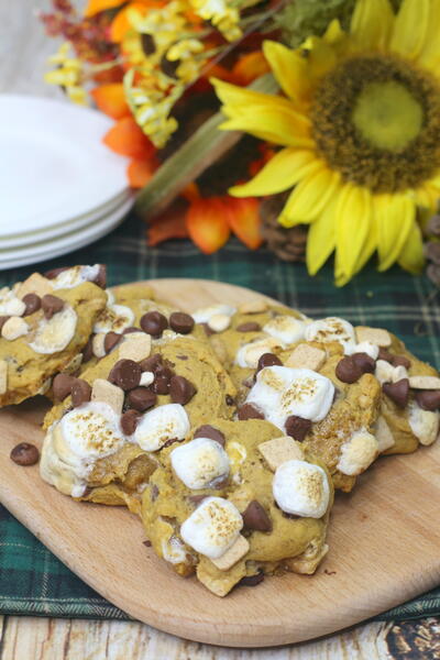 Pumpkin S More Cookies Pumpkin S’ More Cookies