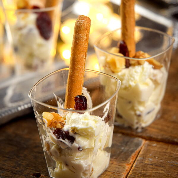 Nutty Cranberry Goat Cheese Shots Nutty Cranberry Goat Cheese Shots