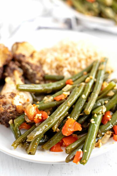 Fresh Green Bean Side Dish Fresh Green Bean Side Dish