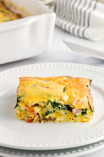 Spinach Egg Bake Spinach Egg Bake