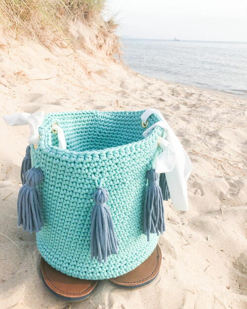 Reef Crochet Basket Pattern 90 Reef Crochet Basket Pattern 9.0