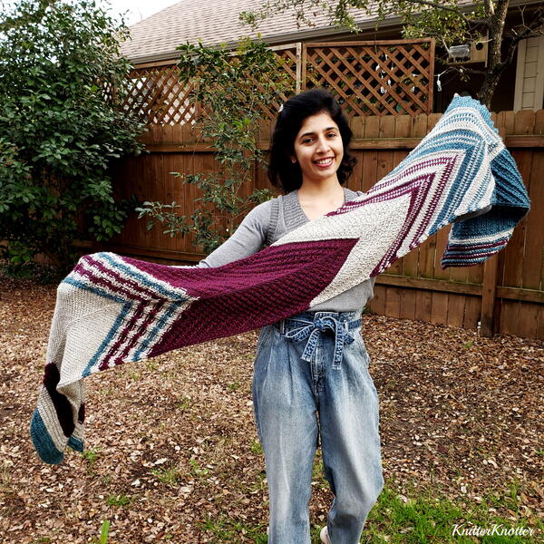 Prerna Tunisian Scarf Prerna Tunisian Scarf