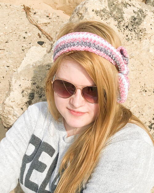 Thin Headband Crochet Pattern Thin Headband Crochet Pattern