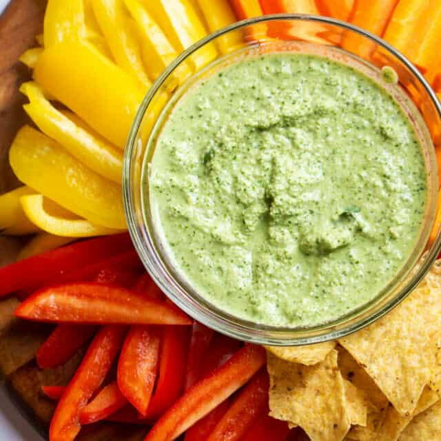 Herb And Garlic Cashew Dip Recipe Herb And Garlic Cashew Dip Recipe