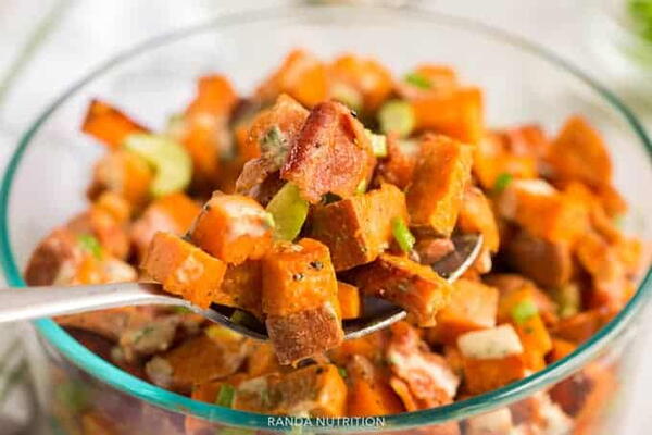 Roasted Sweet Potato Salad Recipe Roasted Sweet Potato Salad Recipe