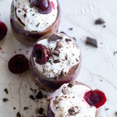 Black Forest Chia Seed Protein Pudding Black Forest Chia Seed Protein Pudding