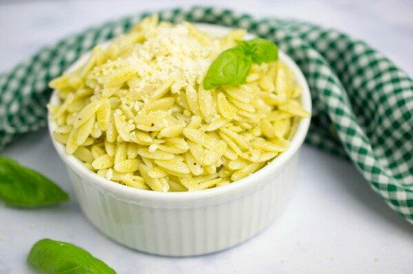 Lemon Basil Orzo Pasta Salad Lemon Basil Orzo Pasta Salad