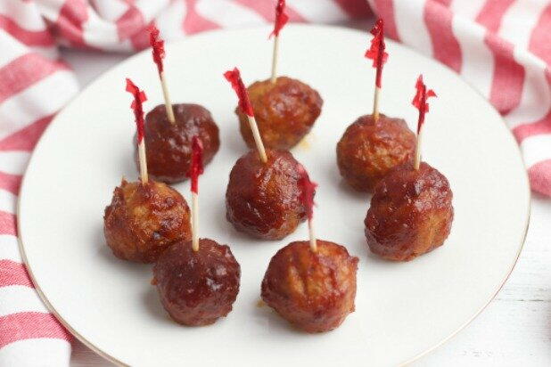 Slow Cooker Cranberry Meatballs Slow Cooker Cranberry Meatballs