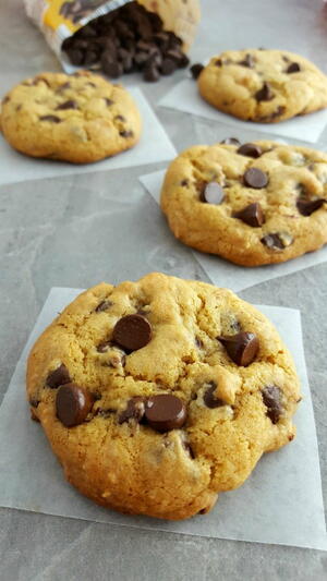 Pumpkin Chocolate Chip Cookies gf Pumpkin Chocolate Chip Cookies (gf)